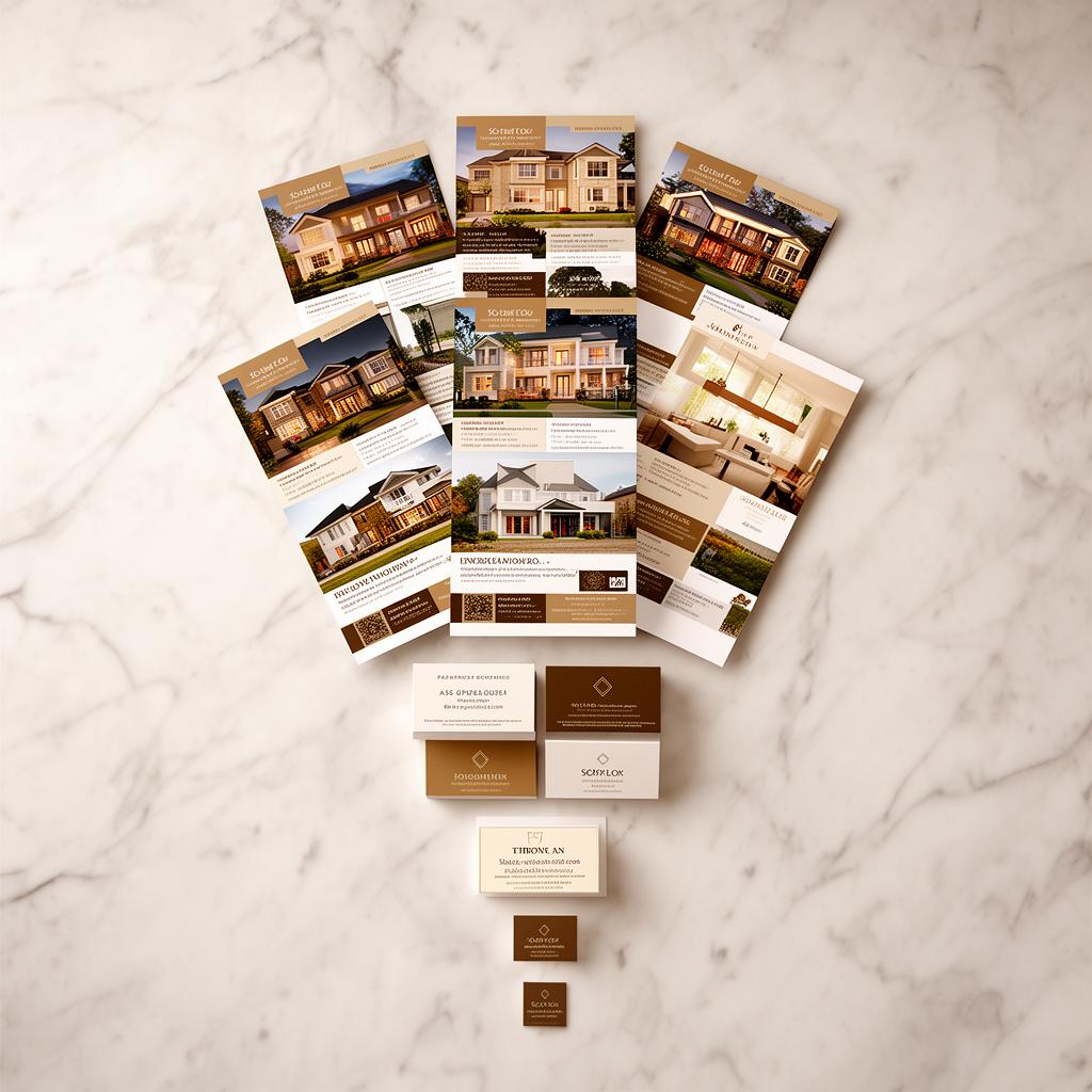 Marketing funnel concept showing listing photos converting into video content and generating leads